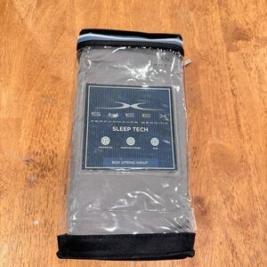 Sheex Performance Bedding Box Spring Wrap King Size Graphite Grey Sleep Tech New